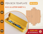 Pen Box No GlueTemplate