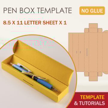 Pen Box No GlueTemplate