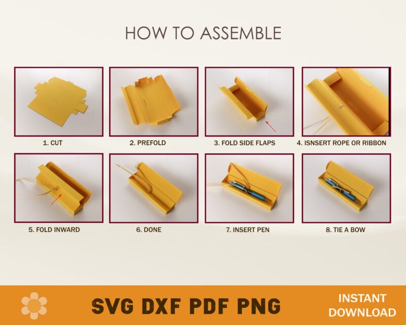 Pen Box No GlueTemplate