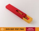 Drawer Pen Box Template