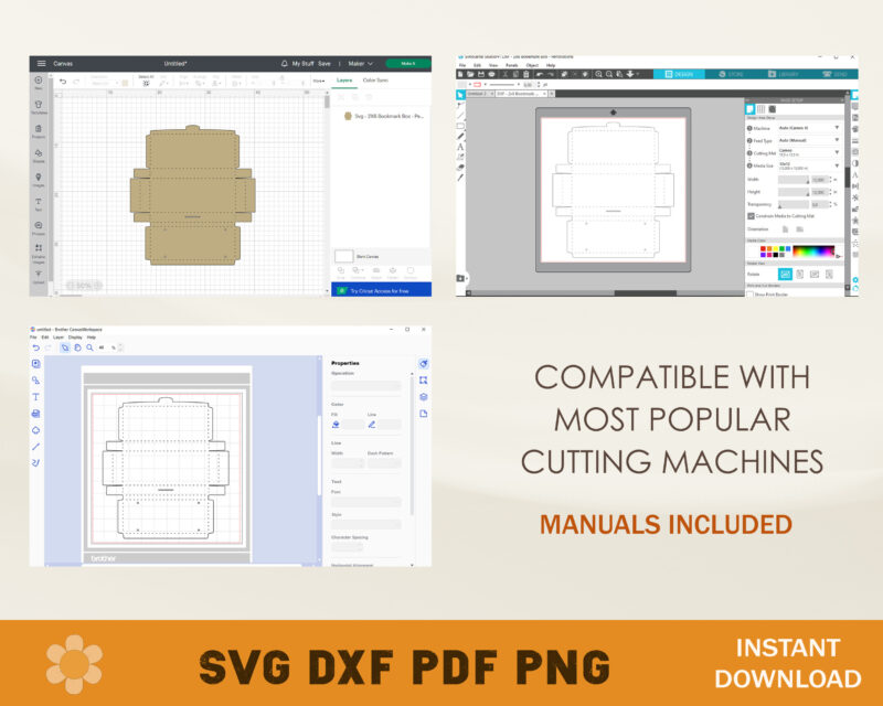Bookmark Box Template