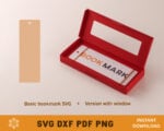 Bookmark Box Template