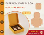 Earring/Jewelry Box Template